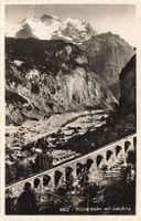 Mürren bahn mit Jungfrau
