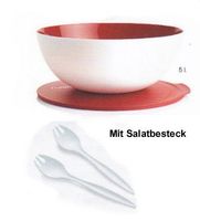 Allegra - Schüssel mit Salatbesteck, 5 l *Tupperware* NEU