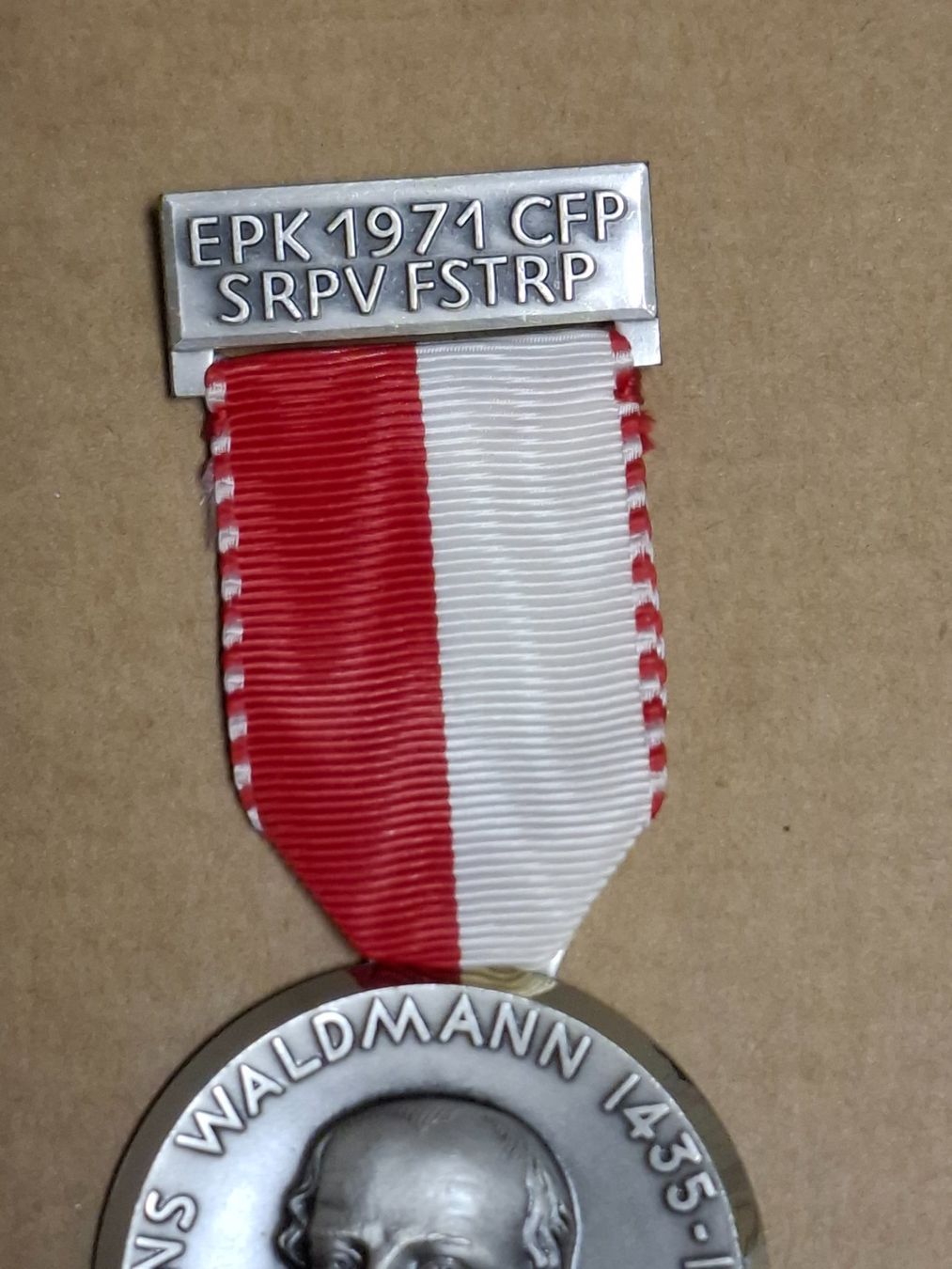 Medaillen: Hans Waldmann 1971 (D496) – Gebraucht aus Schwanden GL von Suvorov 1