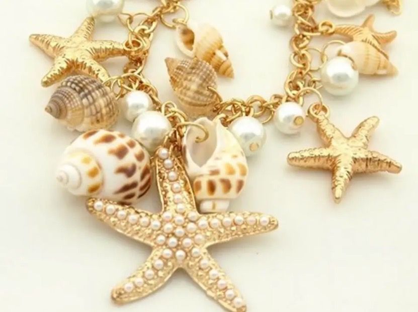 Bracciali & Braccialetti: Armband mit Muscheln und Seestern – Nuovo (secondo la descrizione) da Gams venduto da Mariawicca 1
