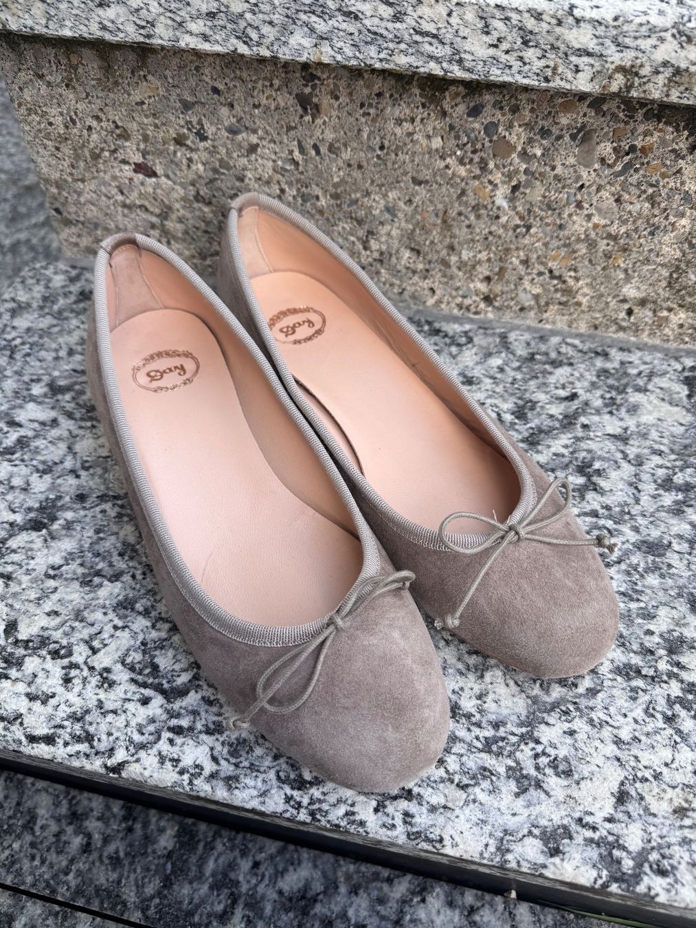 Damenschuhe: Day Ballerinas in Taupe – Gebraucht aus Rüti ZH von Ella96