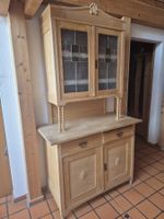 Antiker Buffetschrank aus Holz gebraucht guter Zustand