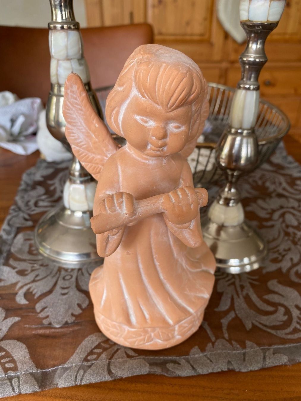 Statuette: Wunderschöner Ton Engel – Nuovo (secondo la descrizione) da Balsthal venduto da Uroby