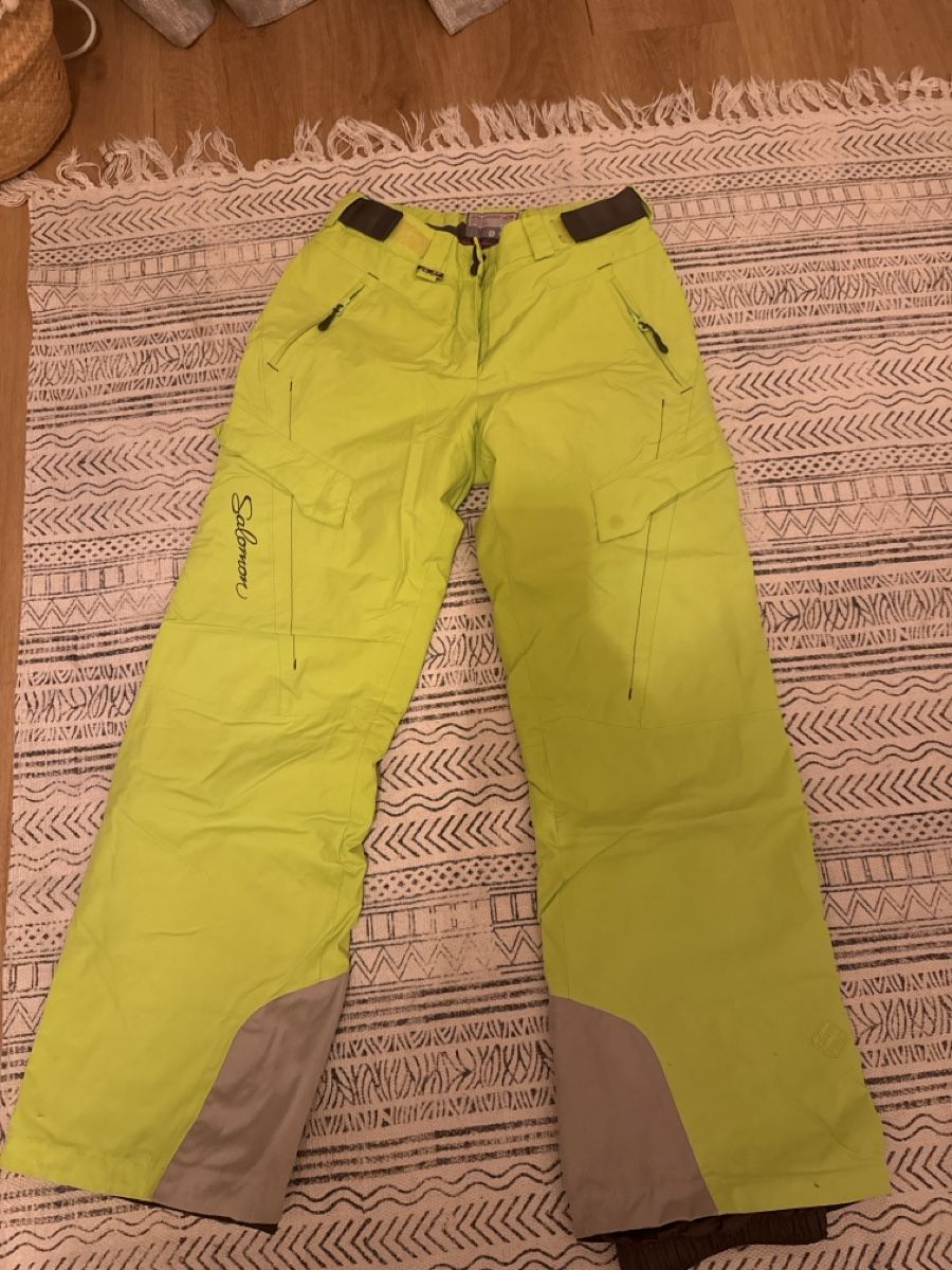 Salomon Pantaloni: Salomon Skihose Neon Gr. 38 – Usato da Grenchen venduto da elr_rwk7 2