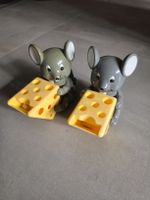 Zwei Mäuse mit Käse Stifthalter mich Fach und Spitzer