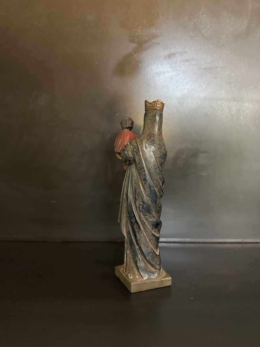 Figuren: Madonna mit Kind Holzfigur  – Gebraucht aus Windisch von nin_rtk7 3