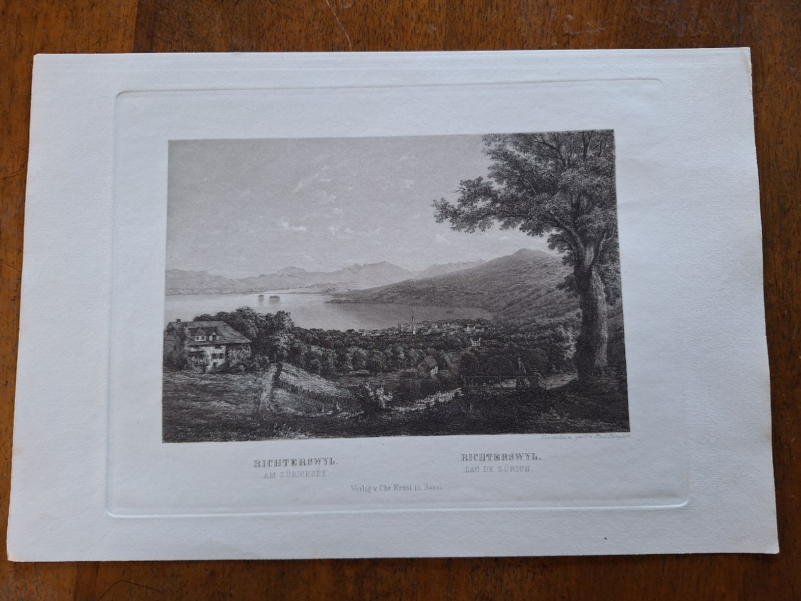 Gravures: RICHTERSWYL – D'occasion à Bevaix par bohrap 1