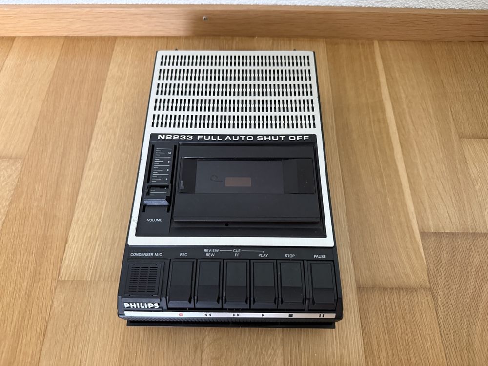 Philips N2233 Vintage Kassettenrecorder aus 1980s (Gebraucht) in Giswil ...