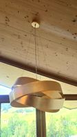 Marchetti hängeleuchte goldfarben, moderne Design-Lampe.