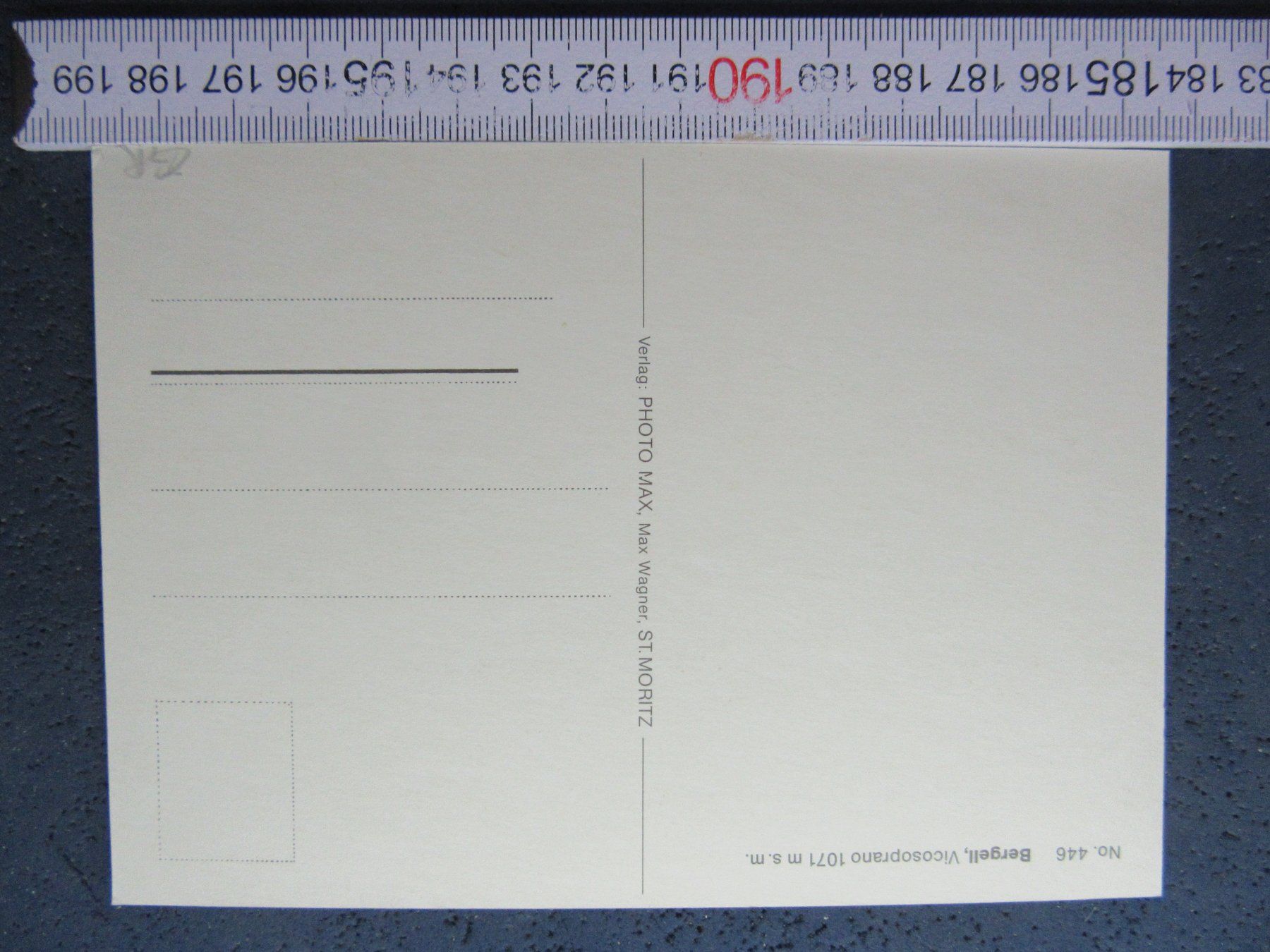 Cartoline postali: VICOSOPRANO BREGAGLIA GR AK – Usato da Ettingen venduto da Hausi4711 1