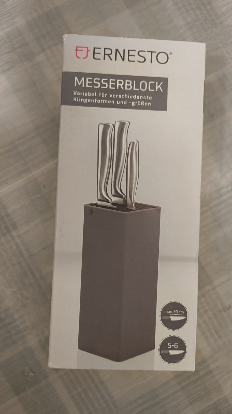 Ernesto Messerblock, neuwertig & variabel fr Messer! (Neu und  originalverpackt) in Basel fr CHF 10  nur Abholung auf Ricardo kaufen