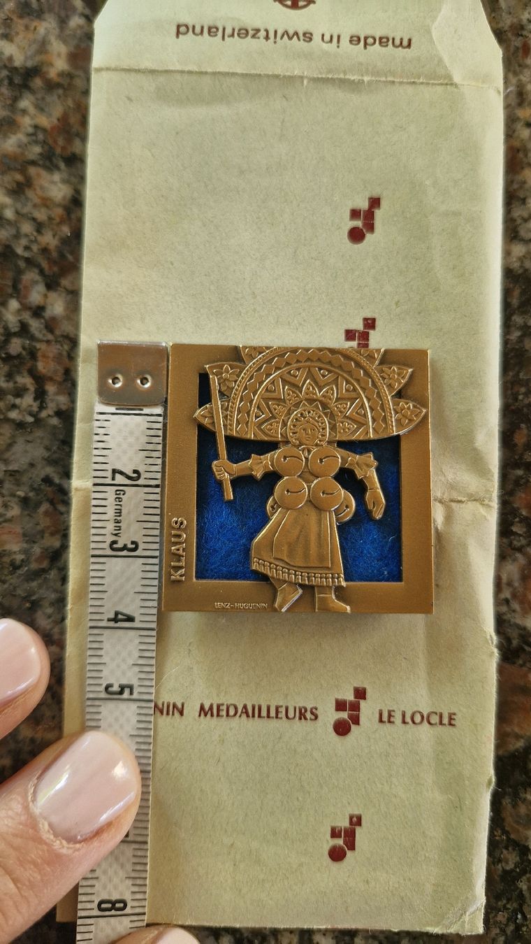 Medaglie: Huguenin Medaille "Klaus" – Nuovo (secondo la descrizione) da Forch venduto da nadinepalermo 5