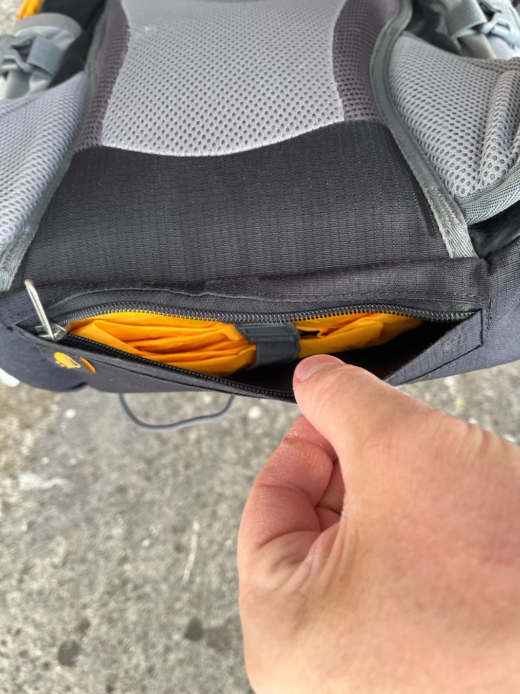 Jack Wolfskin Zaini: Rucksack "Jack Wolfskin", Highland Trail 36 – Usato da Uznach venduto da Pommes06 8