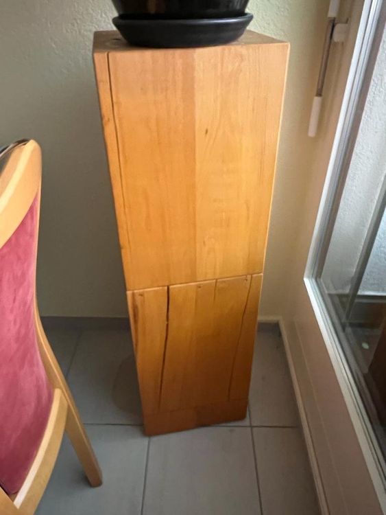 Holzsaule Deko 100 Cm