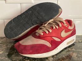 Nike Air Max 1 One - Curry Pack (Red) - 42.5 Eur 9Us