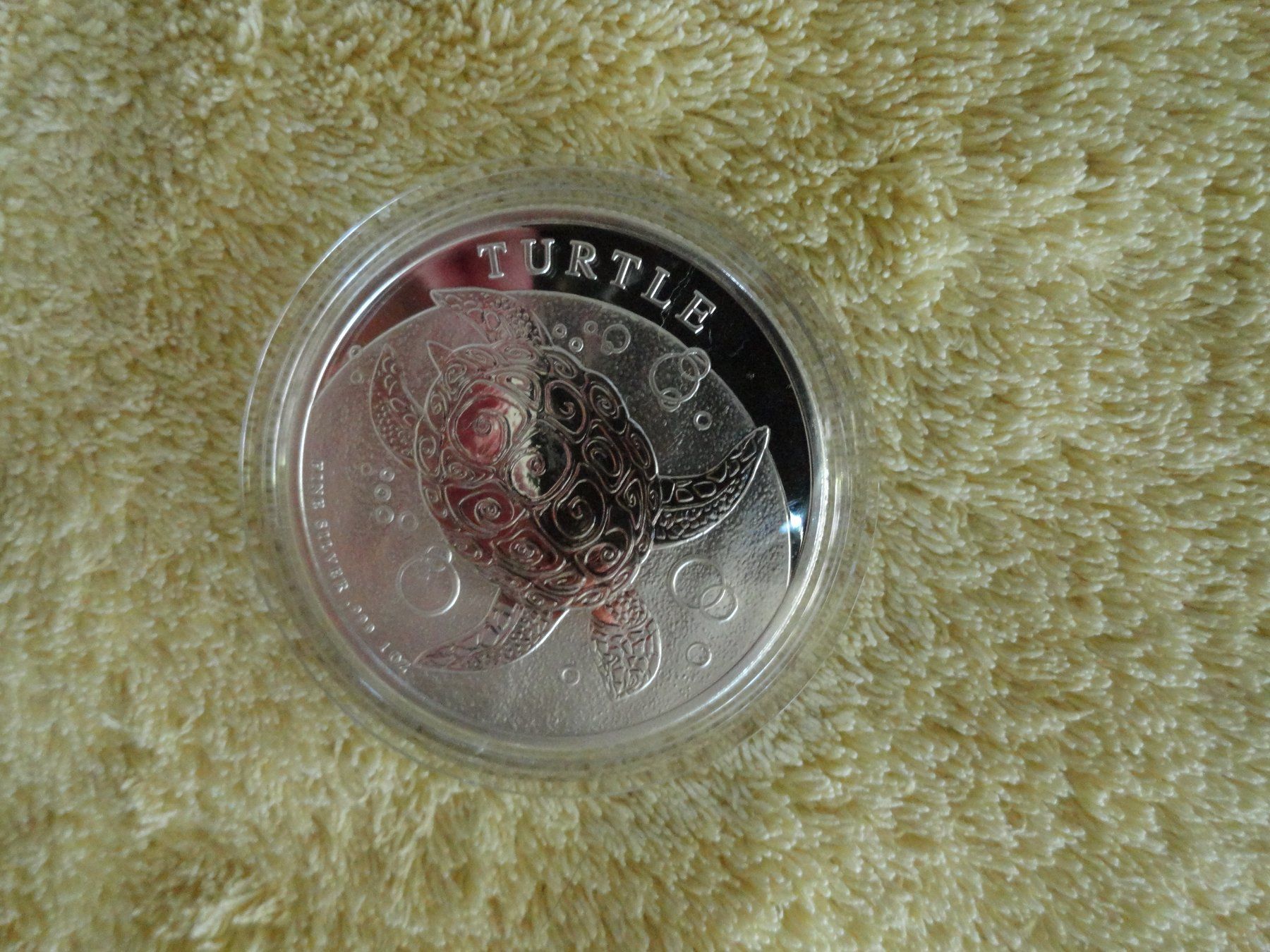 Tutti le monete: 2 Dollars Silbermünze 2014 - Elizabeth II - Schildkröte – Usato da Gerlafingen venduto da Shiva_74 5