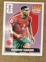 Lila / Neutral Extra Sticker  Achraf Hakimi  Marokko