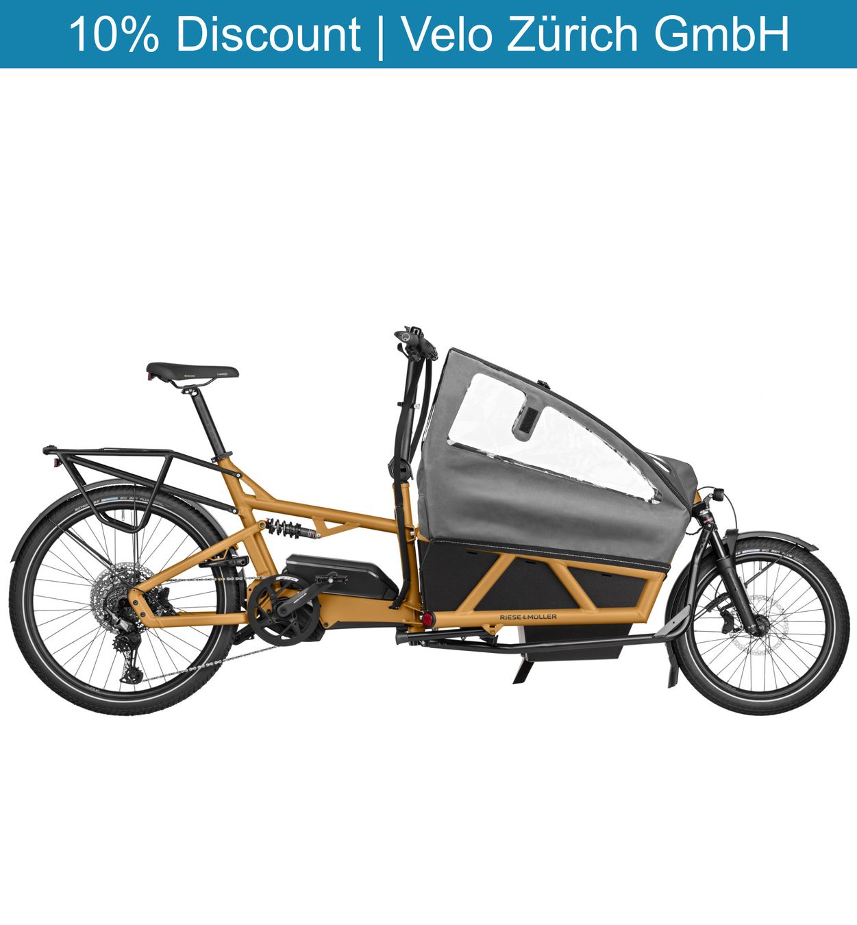 Vélos: Riese & Müller Load4 60 EASY – D'occasion à Zürich par Velo_Zuerich_Cargo