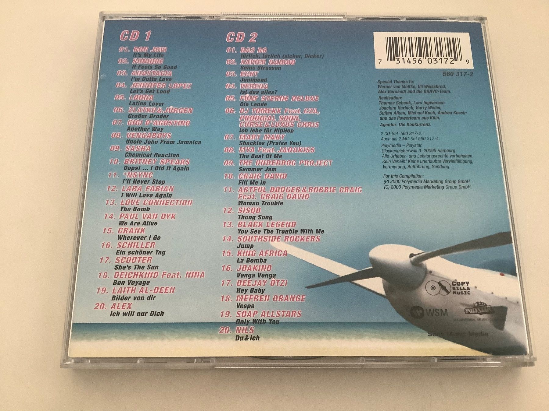 CD: Bravo Hits 30 / 2 CDs / 2000 – Usato da Dübendorf venduto da Shreck 1