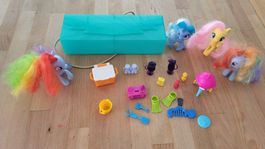 My Little Pony Figuren Set mit Tasche und Beach Zubehör