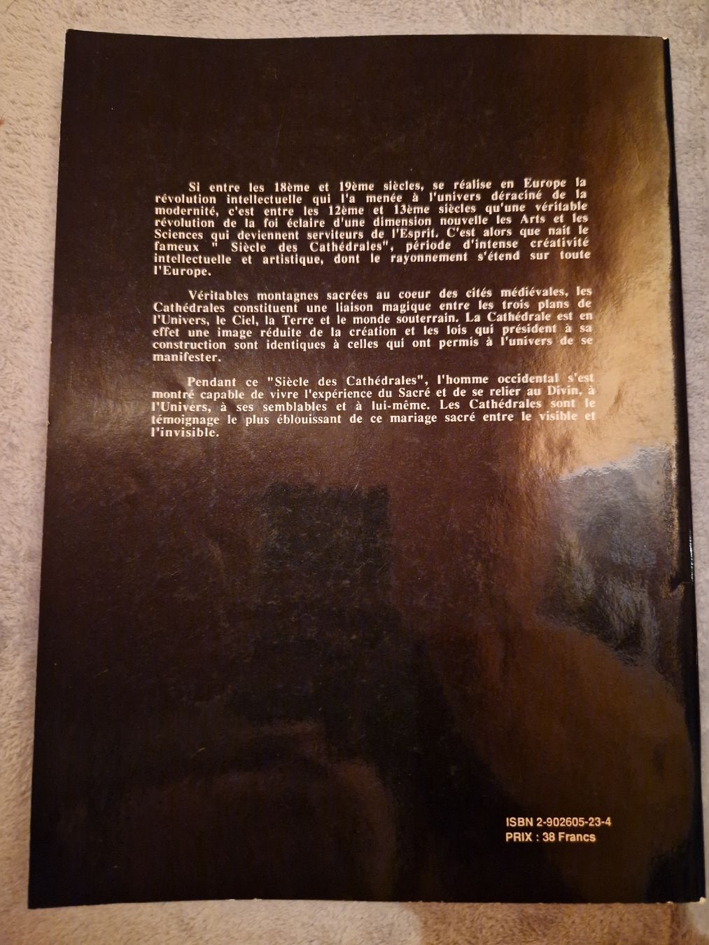 Bücher: La symbolique des cathédrales  – Gebraucht aus Blignou (Ayent) von Mazikeen 1