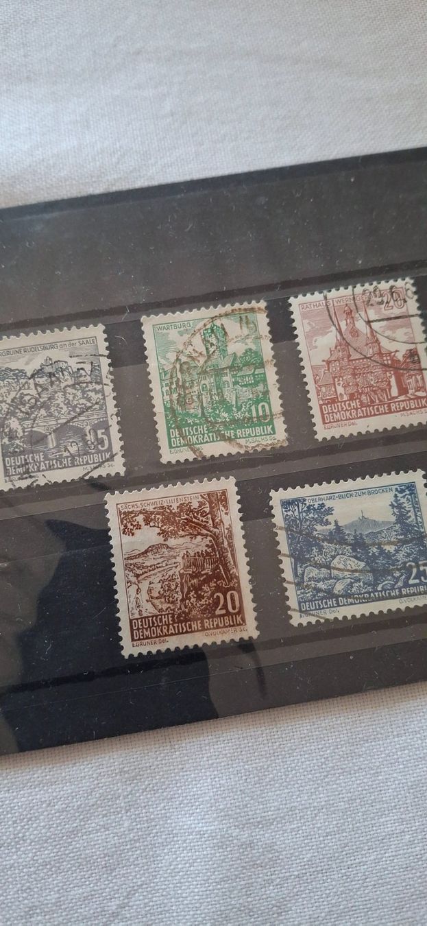 Alle Briefmarken: Ddr briefmarken – Gebraucht aus Lachen SZ von Isuma 1
