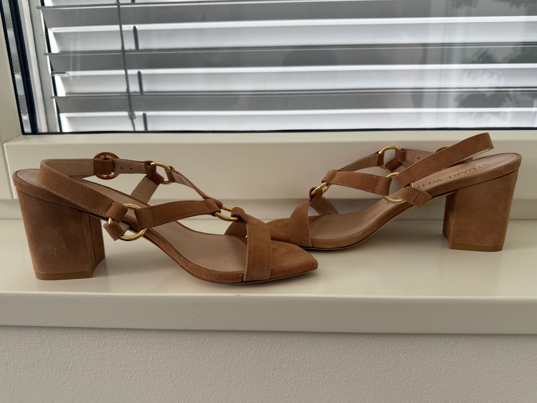 Stuart Weitzman Scarpe da donna: Stuart Weitzman Sandaletten Gr. 38 – Nuovo (secondo la descrizione) da Balzers venduto da Lissi57 4