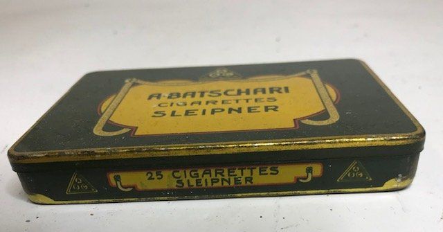 Tabacchi: Dose Büchse Cicarettes A. Batschari – Usato da Zürich venduto da gigimai67 1