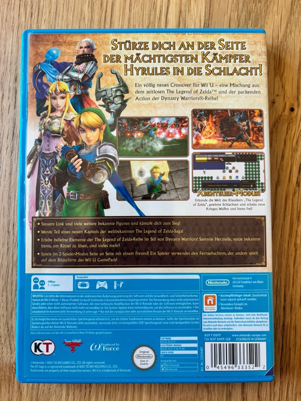 Giochi: Wii U Hyrule Warriors - komplett – Usato da Schüpfheim venduto da Flashbang3250 1