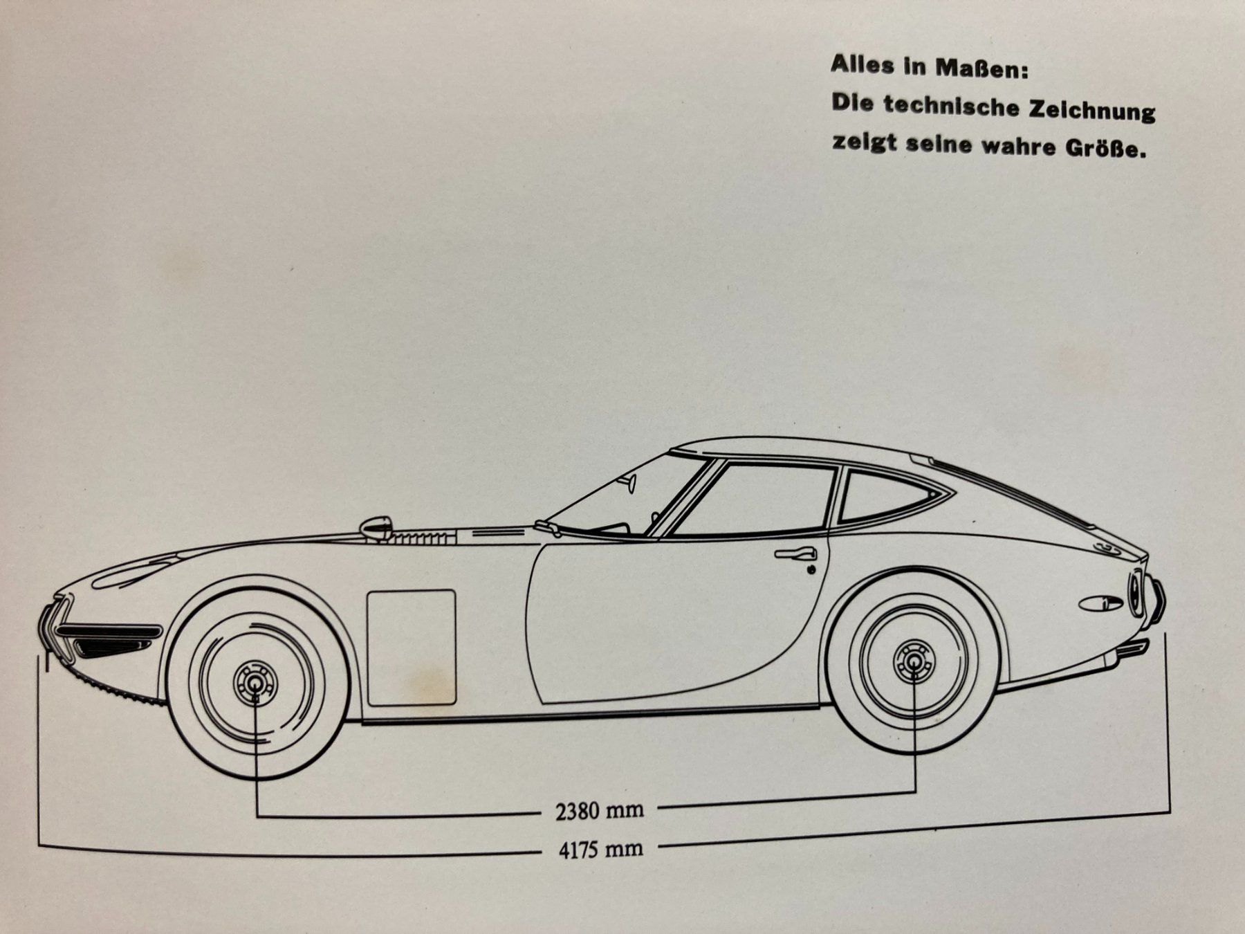 Toyota Modellini d'auto: Toyota GT 2000 – Nuovo e nell'imballaggio originale da Altenrhein venduto da Tribun75 4