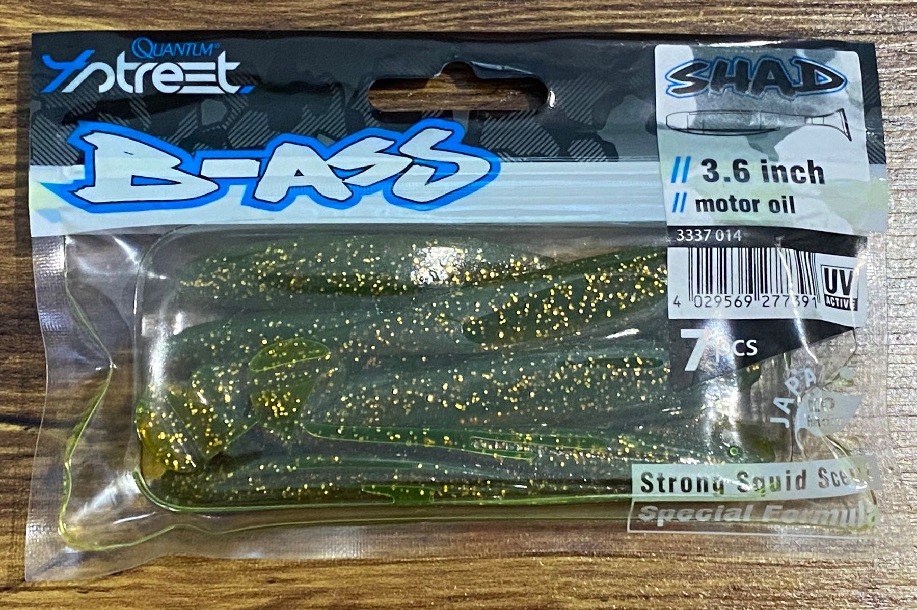 Esche: QUANTUM 4street B-Ass Shad 3.6 9.1cm – Nuovo e nell'imballaggio originale da Widnau venduto da Fishingtackle_Oggy