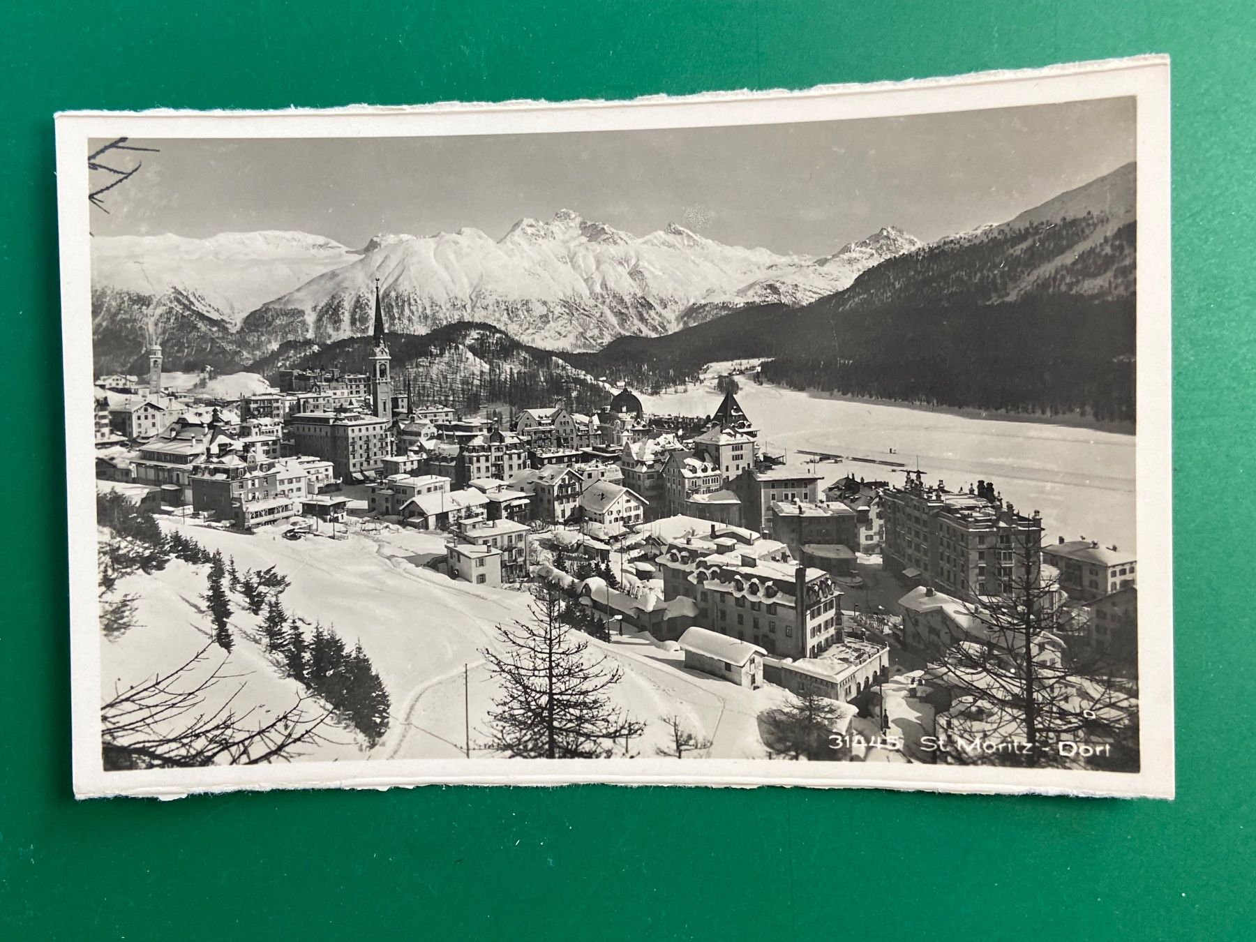 Cartes postales: St-Moritz-Dorf – D'occasion à Steg VS par _vinci_