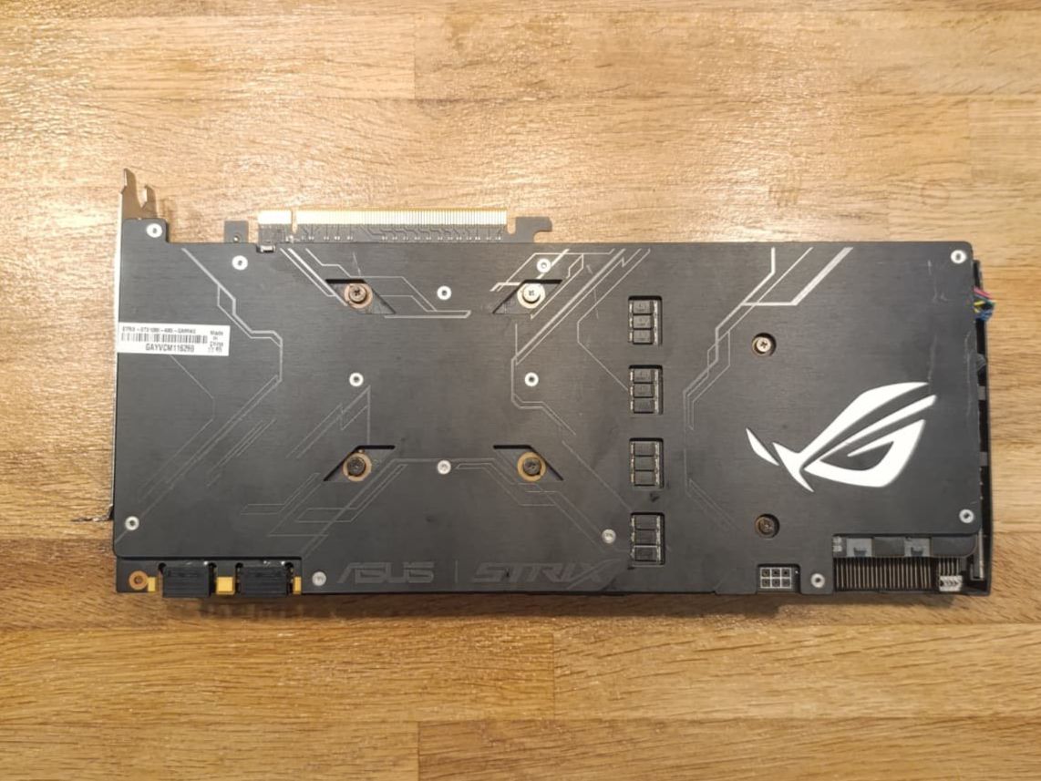 Asus Schede grafiche: Asus ROG Strix GTX 1080 Gaming – Usato da Nesselnbach venduto da Yashuen 1