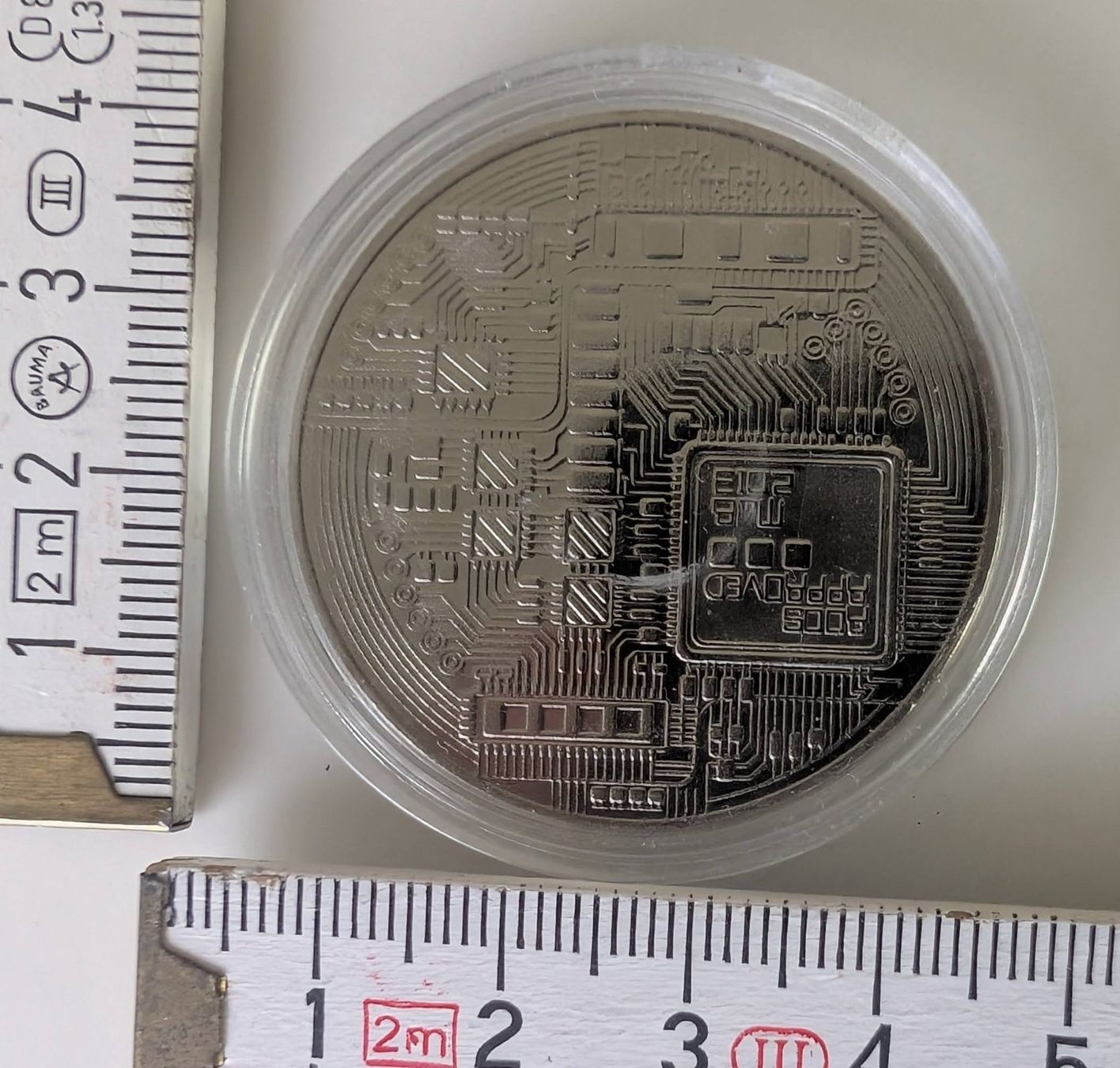 Tutti le monete: silbrige Bitcoin Münze, Neu! – Nuovo (secondo la descrizione) da Zürich venduto da axolottchen 3