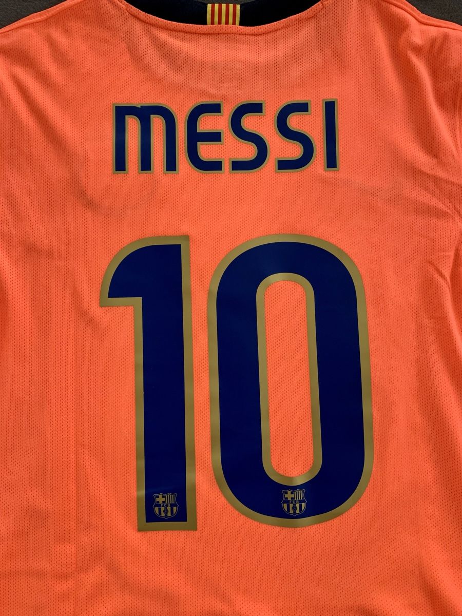 FC Barcelona Canottiere & Pantaloni: FC BARCELONA MESSI PLAYER ISSUE TRIKOT BARCA NIKE MATCHWORN – Nuovo (secondo la descrizione) da Rain venduto da JerseyLegends 2