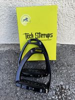 Steigbügel Tech Stirrups Sloped schwarz Erwachsene