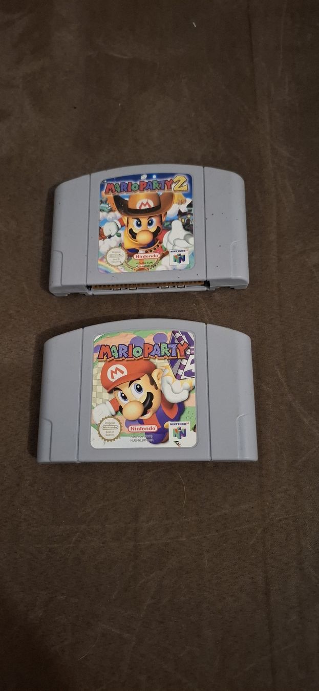 Nintendo Giochi: Marioparty 1 + Marioparty 2 Nintedo 64 – Usato da Tann venduto da fla_f6wq