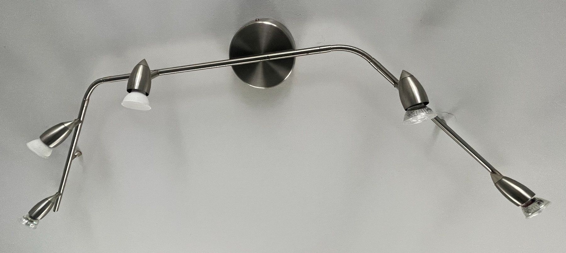 Lampadari & plafoniere: 2 Ceiling Lights, Nickel: 6 Flex Arms + 6-Spot Bar, Working – Usato da Basel venduto da JohnnyCrash 4