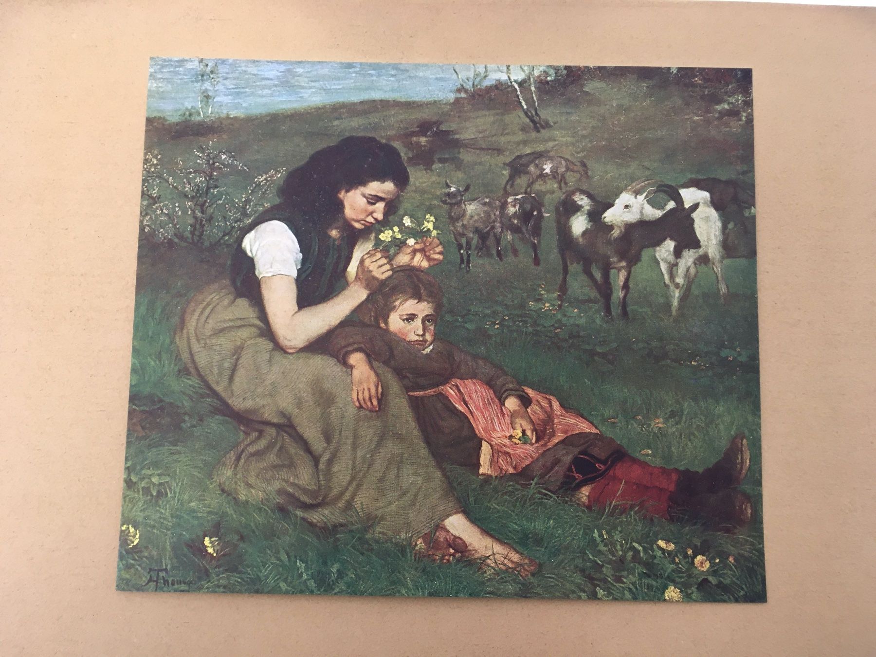 Poster & Bilder: altes Bild, Druck – Gebraucht aus Rheineck von emma.gut 7
