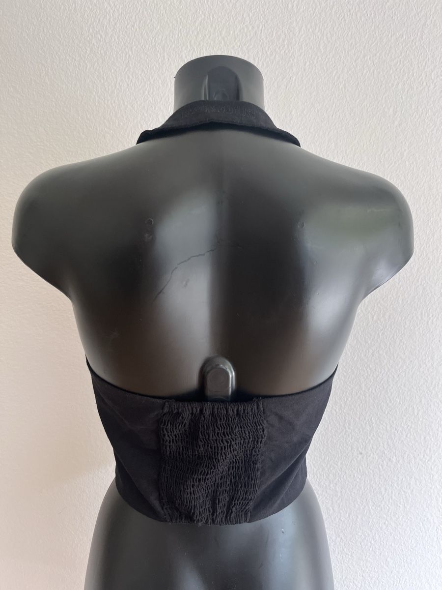 Gilet & Giacche senza maniche: Schwarze Leinenweste, S – Usato da Baden venduto da Didi_sunshine 2