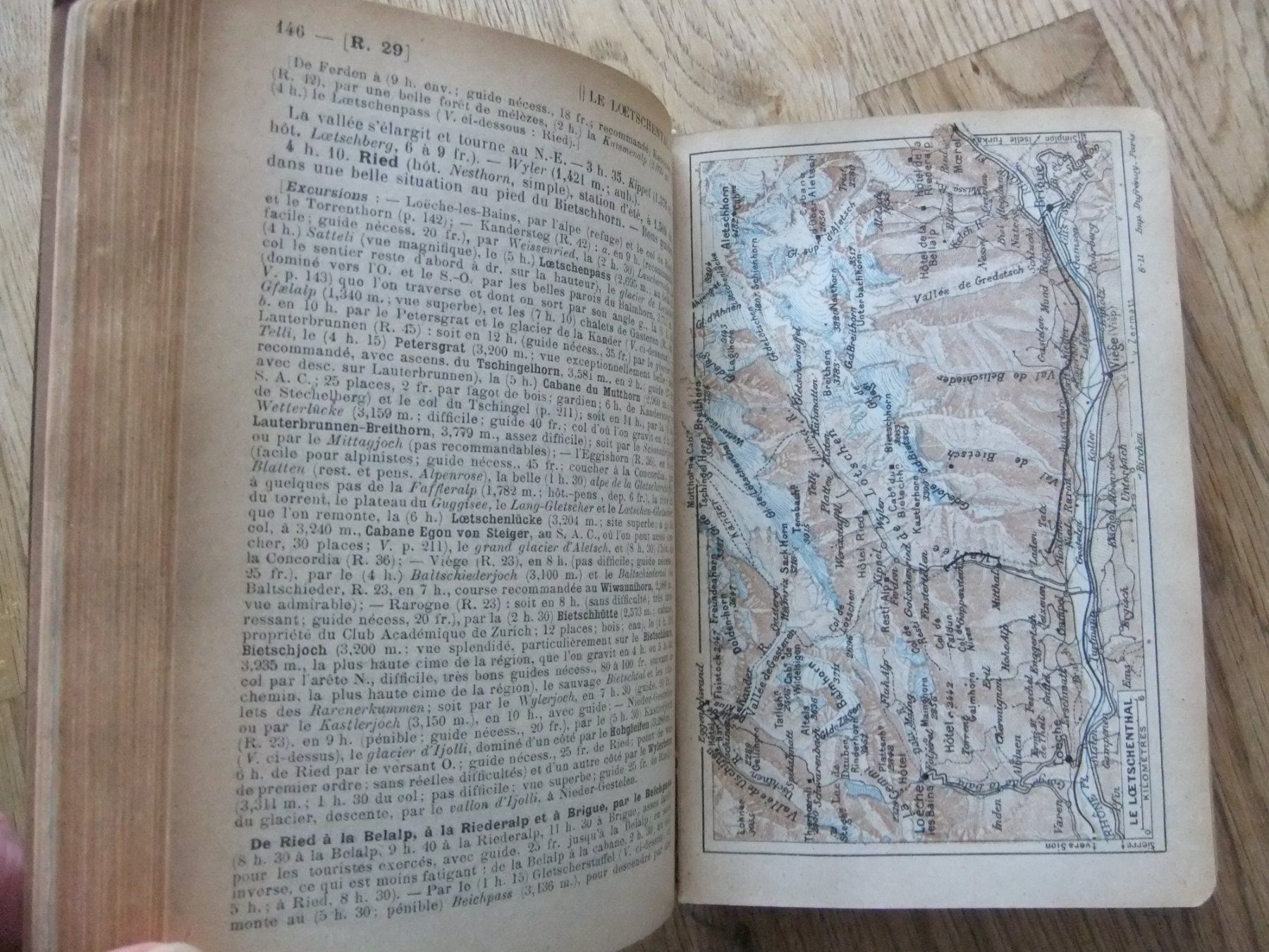 Libri: 3 antike Reiseführer Schweiz – Usato da St. Niklaus VS venduto da wunschlos54 8