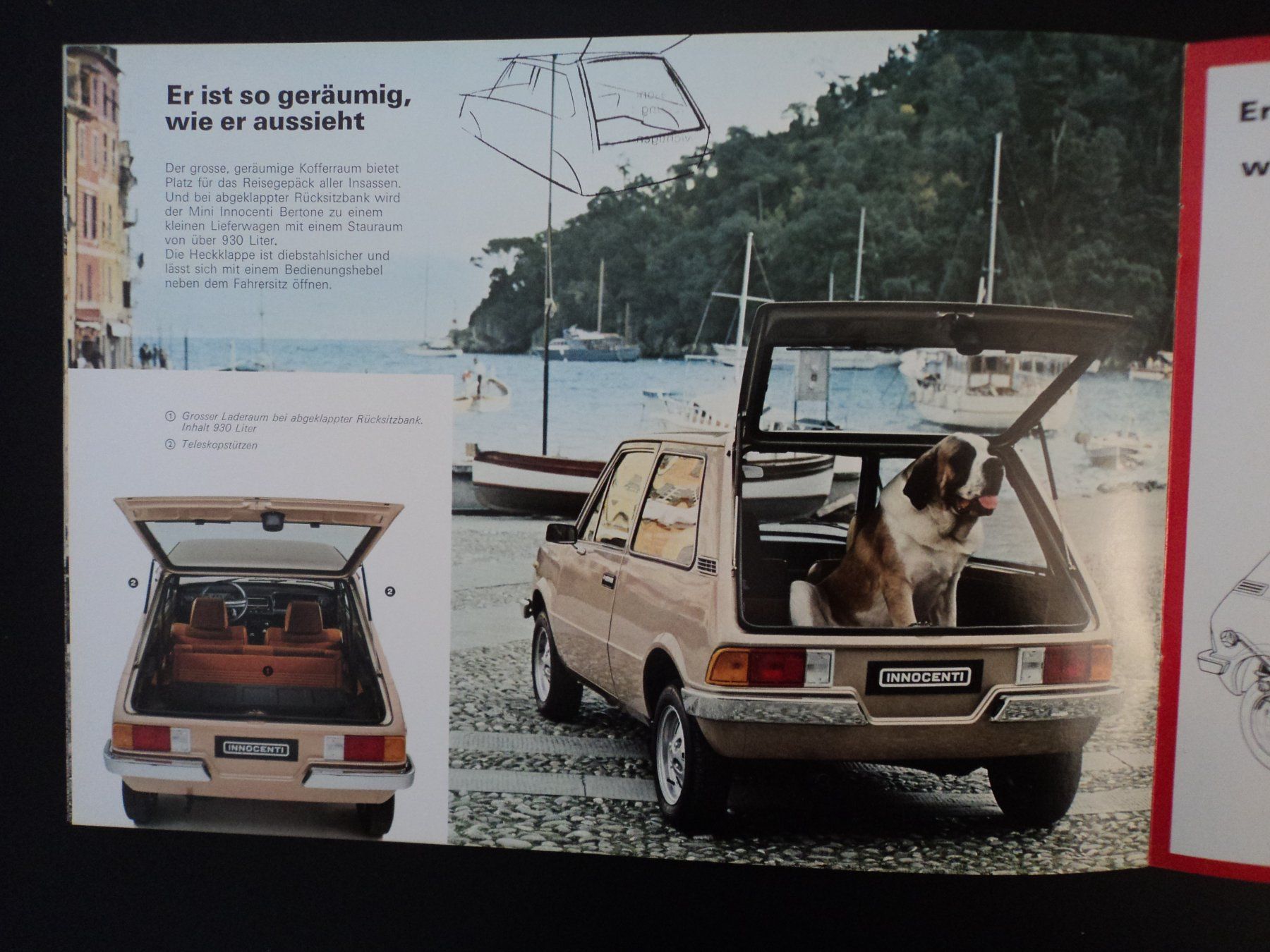 Mini Documenti: Prospekt Mini Innocenti Bertone 120SL 90SL 1978 – Usato da Schwarzenburg venduto da modelCARama 3