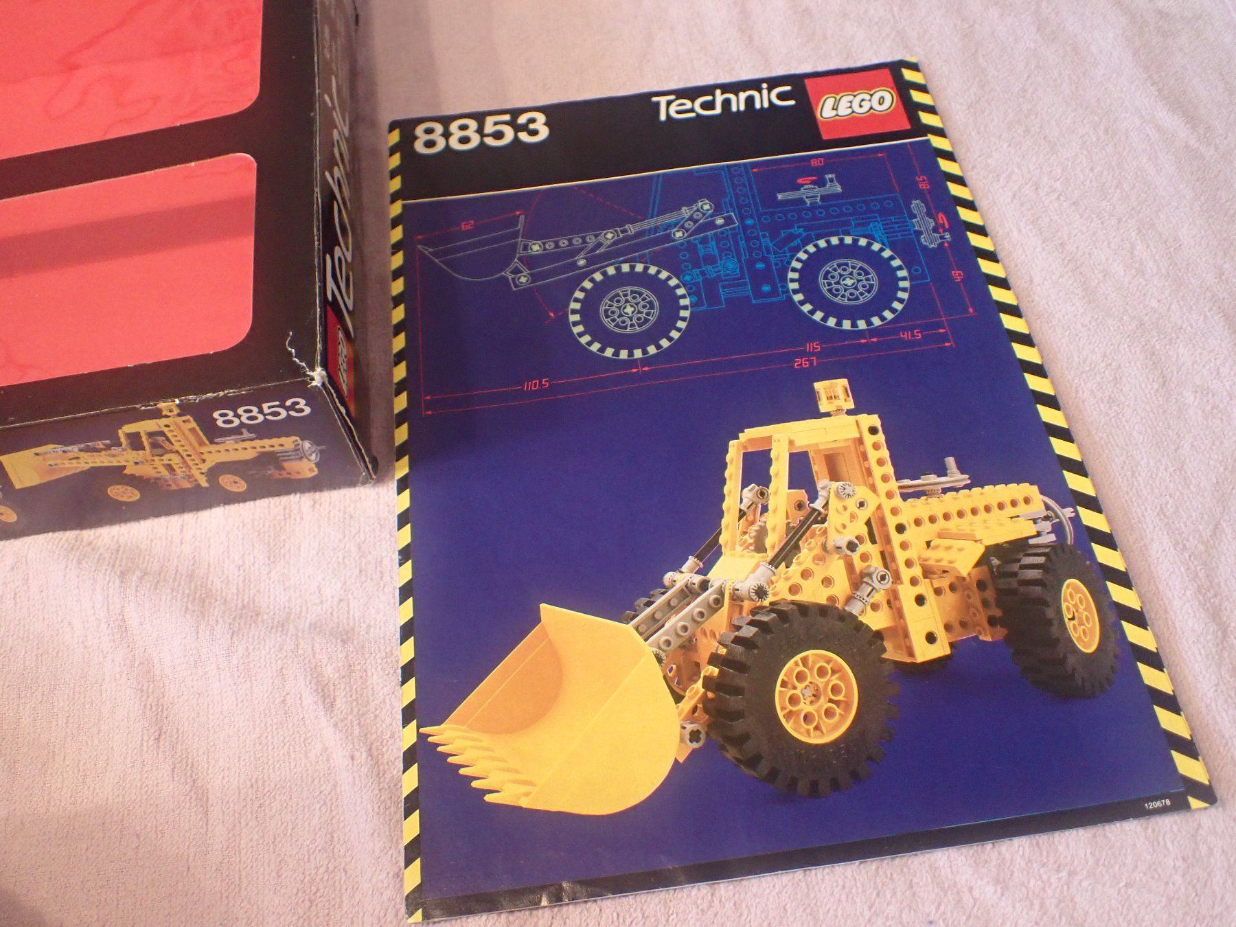 Lego Kit di costruzioni: LEGO Technic 8853 - Schaufelradlader mit original Karton – Usato da Geroldswil venduto da boy5toy 5