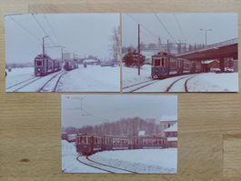 Alte orig. Fotos Tram Zürich 1977