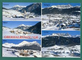 Oberhalbstein GR, 5 Ansichten, ungelaufen, Grossformat