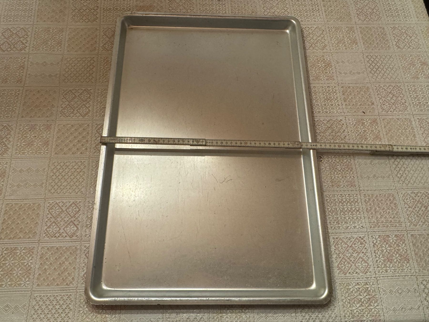 Teglie da forno: Grosses Backblech aus Alu  45 mal 65cm – Usato da Winterthur venduto da sportdisco2 4