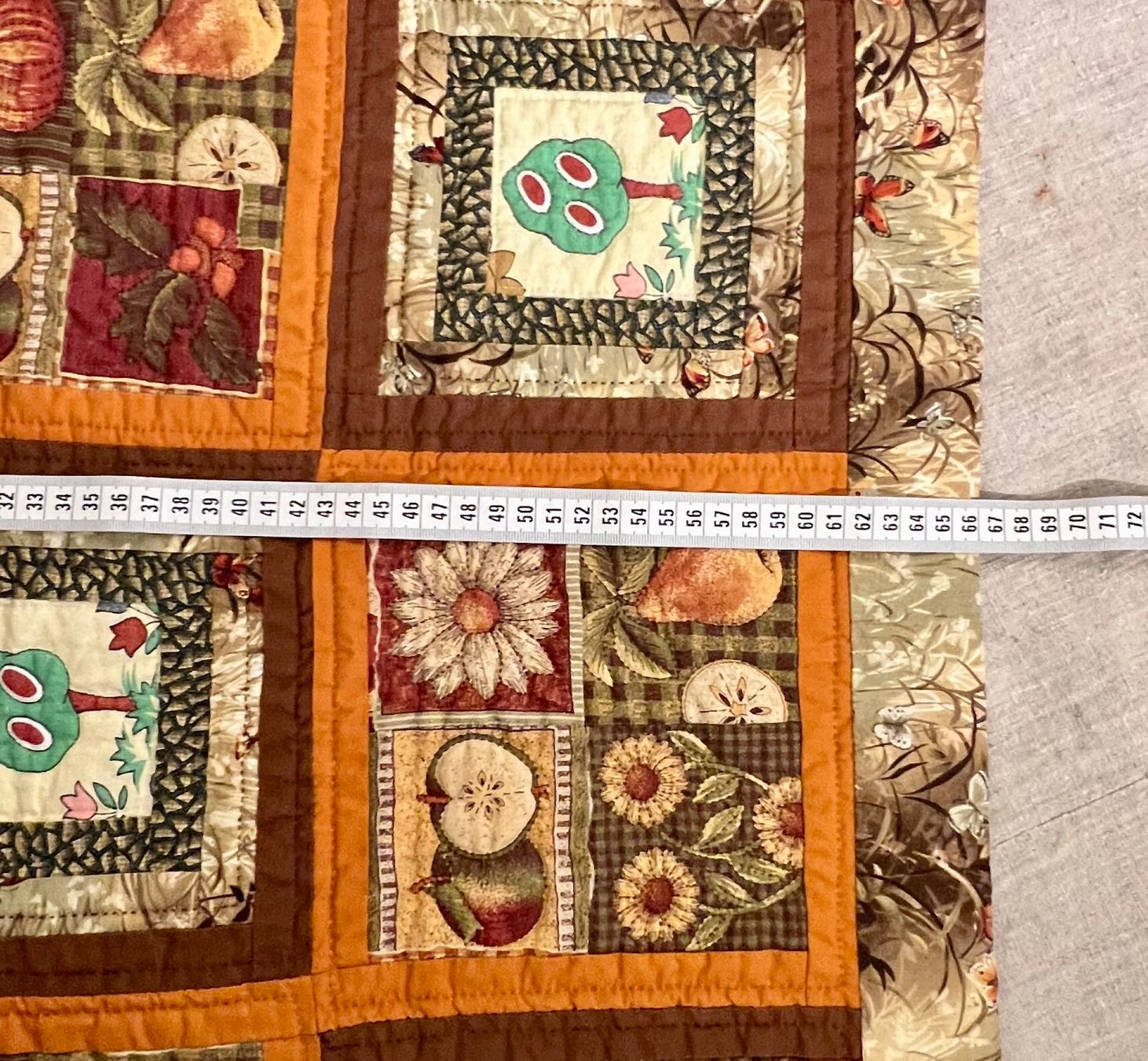 Coperte: Petite couverture pour bébé, vintage, patchwork, coton – Usato da Genève venduto da DELIRBEADS 7