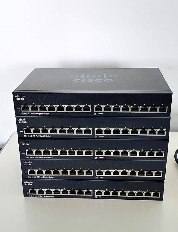 Cisco Hubs & Switches: 5 STK Cisco SG110-16 – D'occasion à Bülach par Surbetone 1
