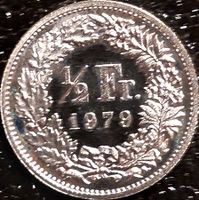 50 Rappen 1979 stgl. / aus Münzsatz