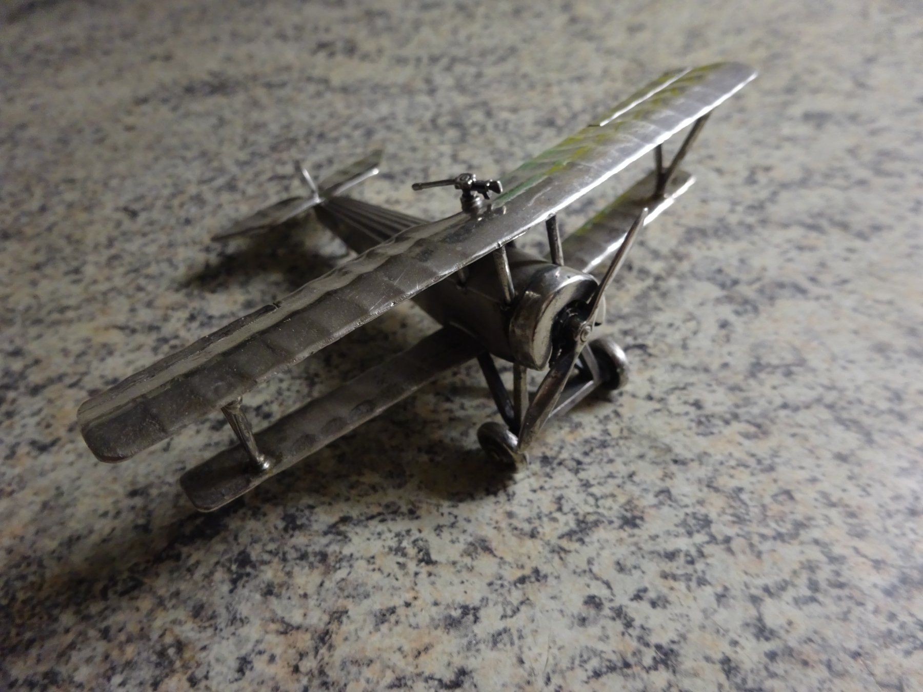 Kit di modellismo & Modellini statici: Doppeldecker Flugzeug / 800-Silber – Usato da Esslingen venduto da eintagammeer 2